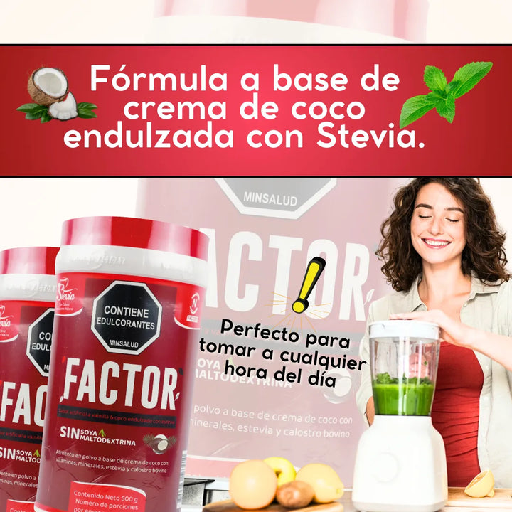 Factor Calostro Bovino Nutrition Factory 500g D - Imagen 4