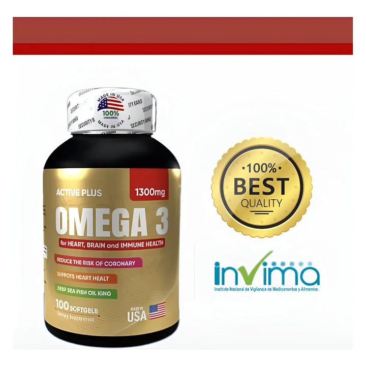 Omega 3 Fish Oil Puro- Epa Dha 1300mg - Imagen 7