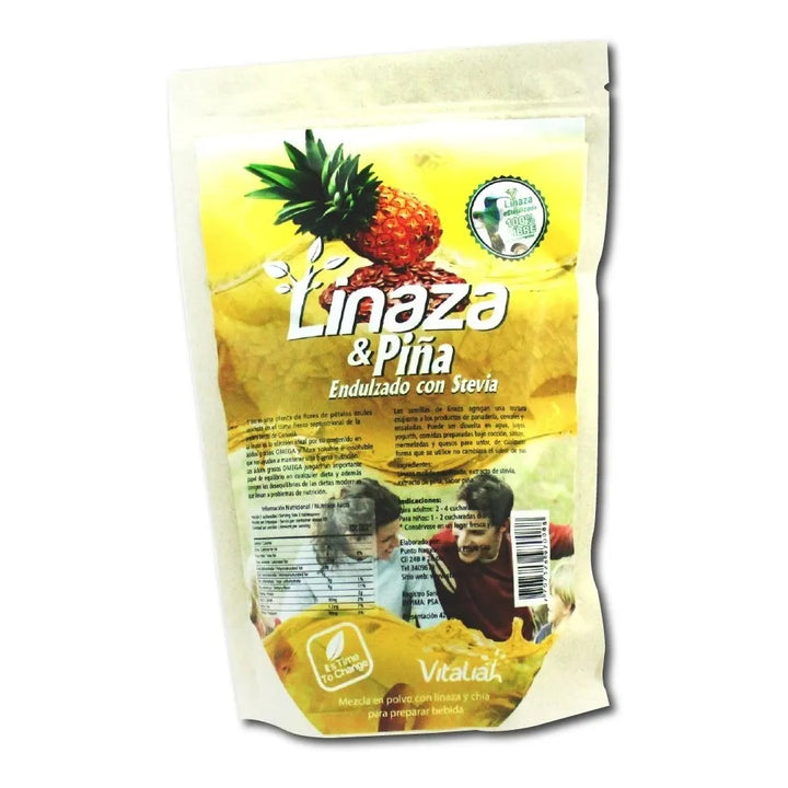 Kit X2 Linaza Y Piña Vitaliah Fibra Natural - Imagen 2