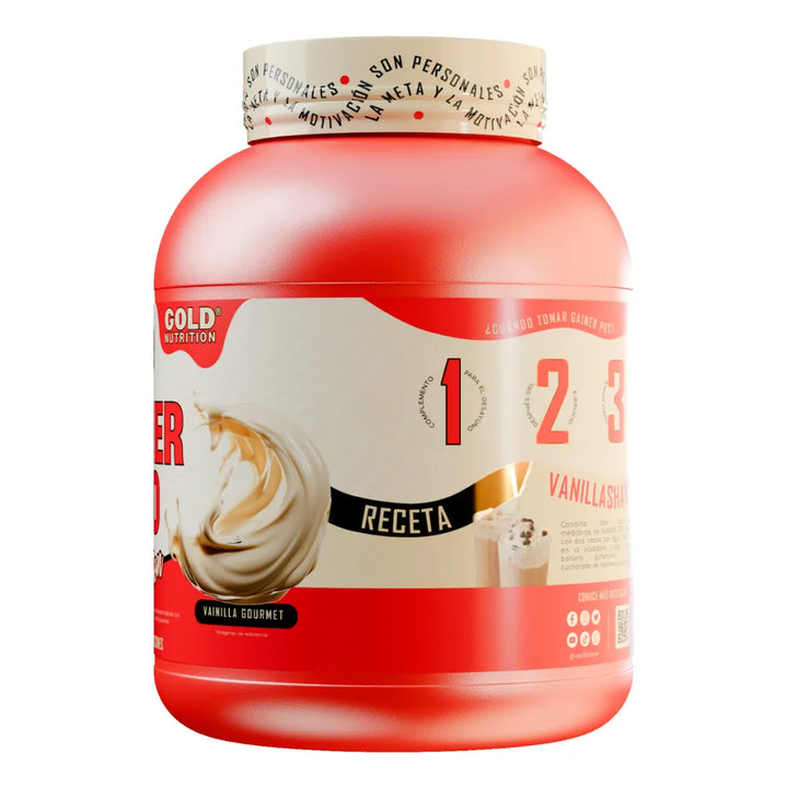 Hipercalórica 10 Lb + Creatina  Vainilla - Imagen 2