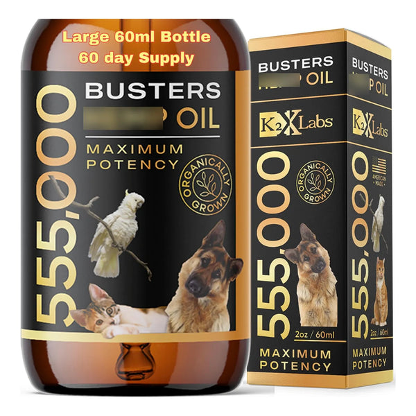 Aceite De Cáñamo Orgánico Para Perros 62ml Alivia Dolor Y Ansiedad