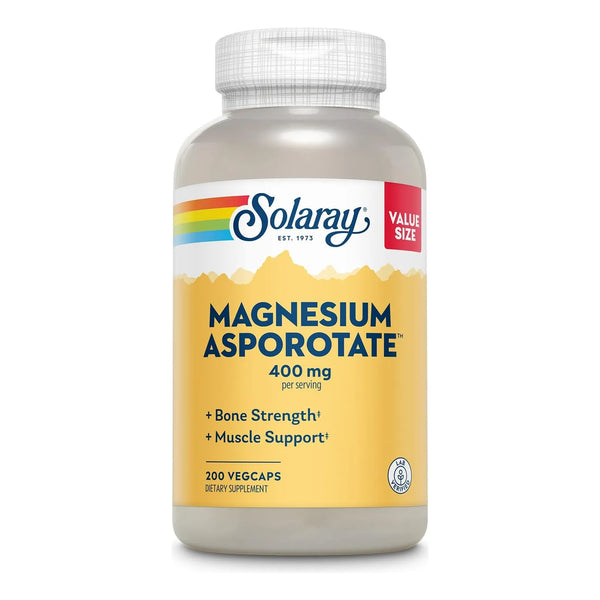 Asporotato De Magnesio 400mg Óseo Muscular Nervioso 200 Cap - Imagen 1