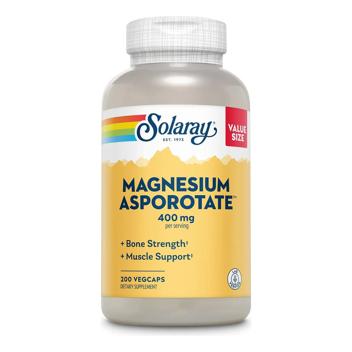 Asporotato De Magnesio 400mg Óseo Muscular Nervioso 200 Cap - Imagen 1