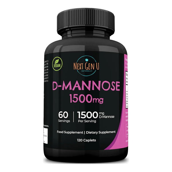 D-manosa 1500 Mg 120 Cápsulas Para Un Tracto Urinario Saluda - Imagen 1