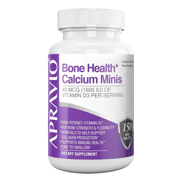 Tabletas De Calcio Minis Con Vitamina D3 Y Minerales Para Fo - Imagen 1
