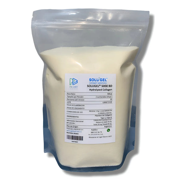 Colageno Hidrolizado 100% X 500 G Neutro - Imagen 1