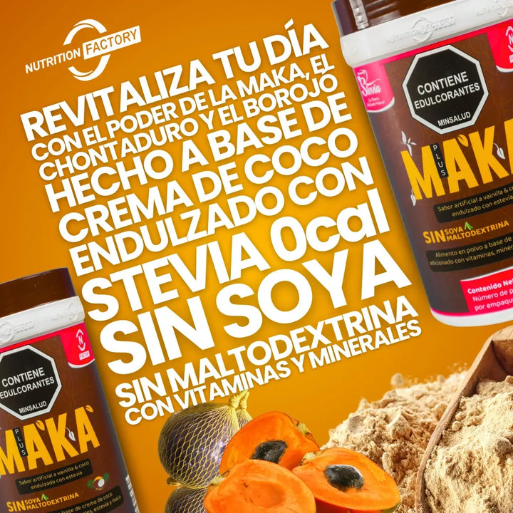 Maka Peruana Negra Plus Nutrition Factory 500g D - Imagen 2
