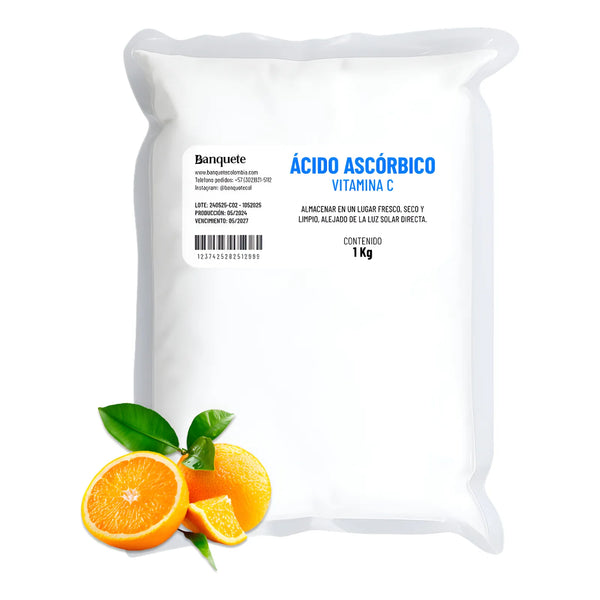 Vitamina C Pura Acido Ascorbico 1k - Imagen 1