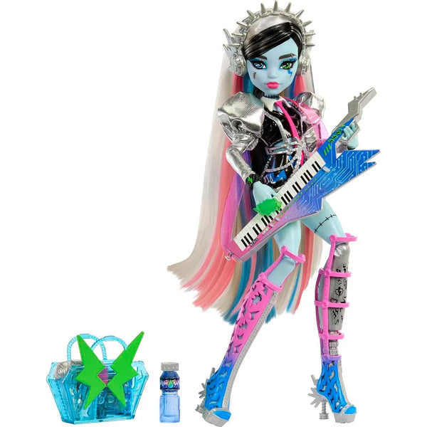 Muñeca Monster High Frankie Stein Amped Up Mattel Hhk53 Creatividad Y Diversión Garantizada