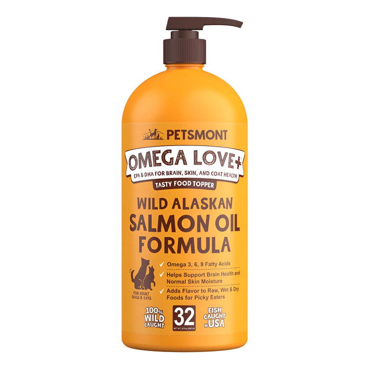Aceite De Salmón Salvaje De Alaska 946 Ml Para Perros Y Gato - Imagen 1