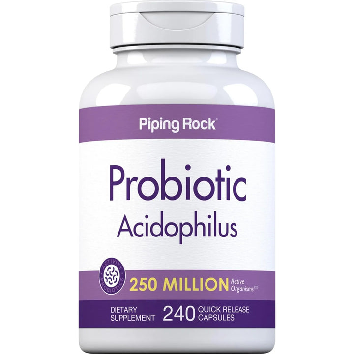 Cápsulas Probióticas Acidophilus 240 Unidades 1 Mg 250 Millo - Imagen 1