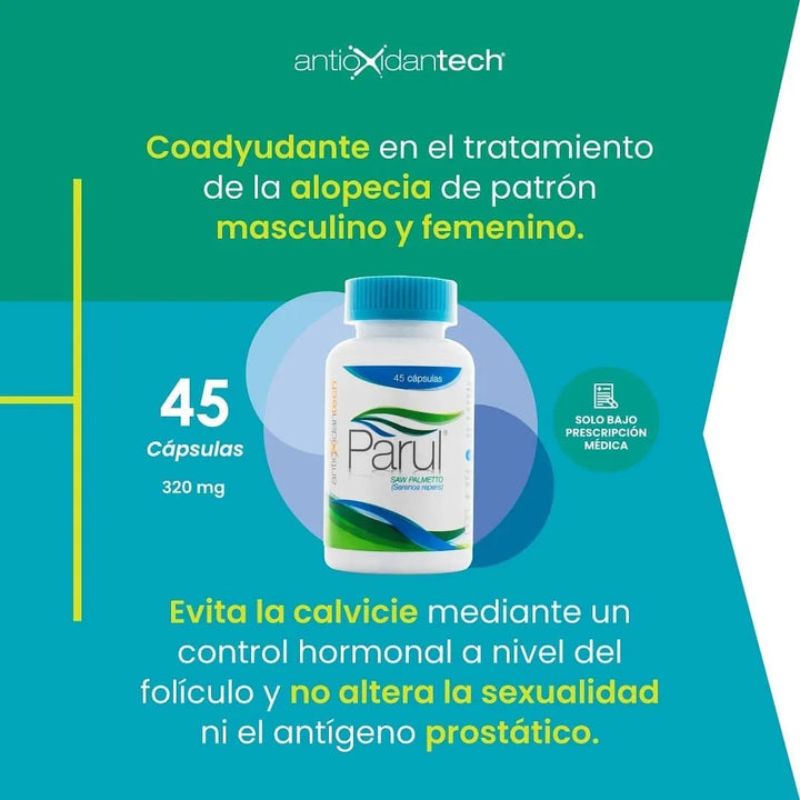 Parul - Antioxidantech 45 Capsulas - Imagen 2