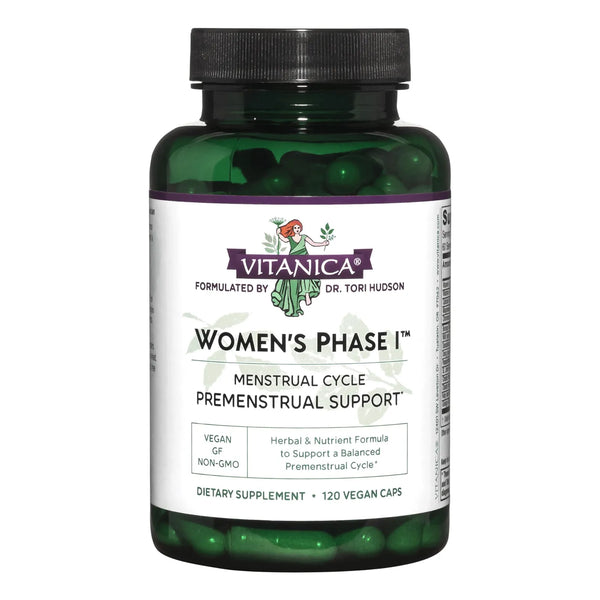 Apoyo Premenstrual Vegano 120 Capsulas Alivia Sintomas Naturalmente