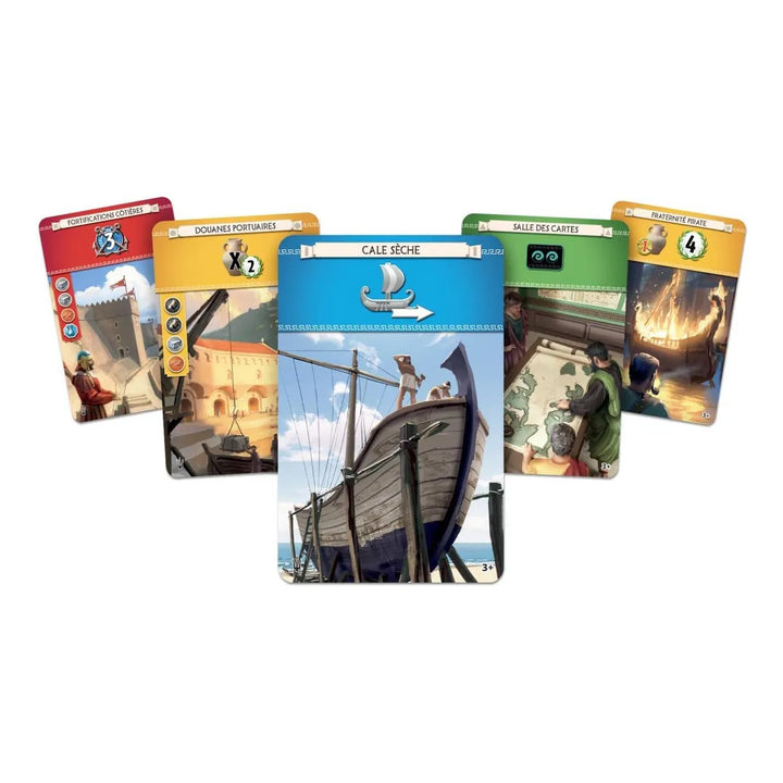 Juego De Mesa 7 Wonders Armada Expansión Estrategia Civiliza - Imagen 3
