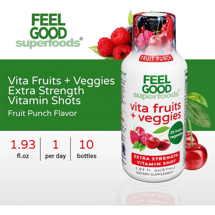 Bebida Sabor Ponche De Frutas Pack De 10 Inyecciones Apoyo I - Imagen 3