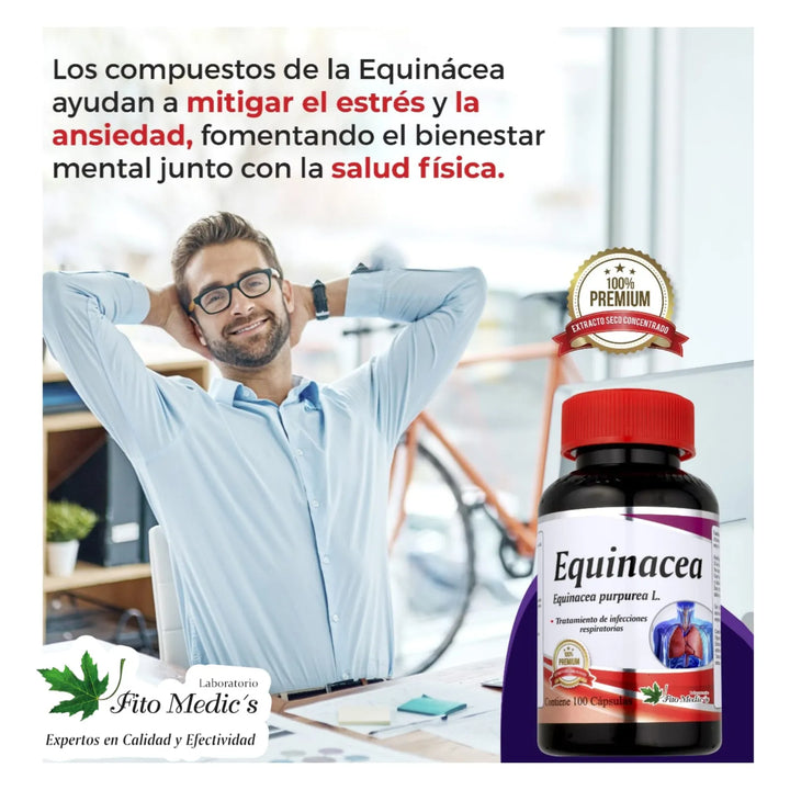 Echinacea Capsulas X100 Sin Sabor - Imagen 4