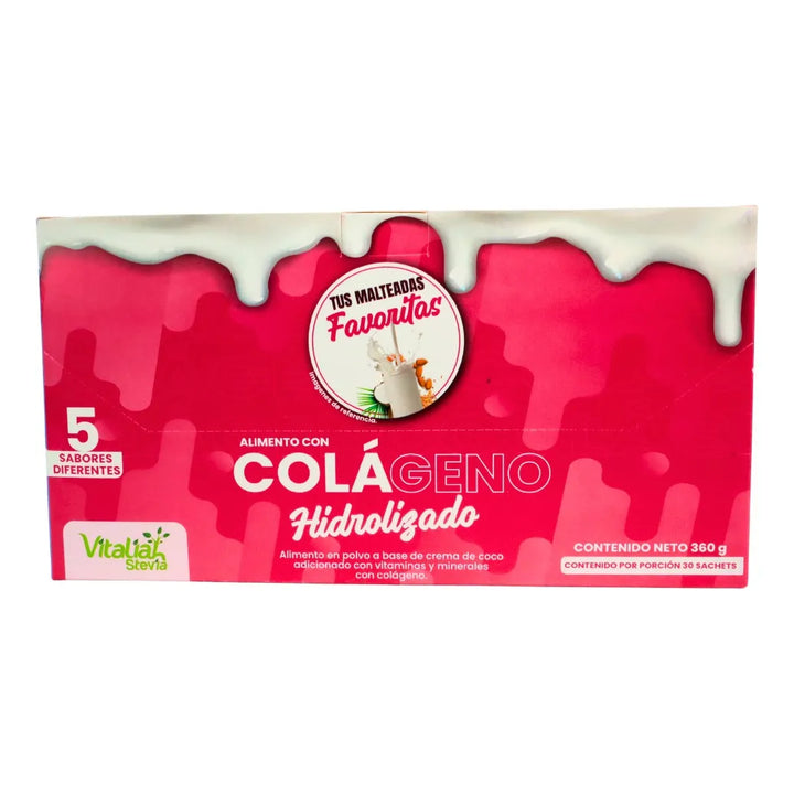 Colágeno Hidrolizado Vitaliah Caja X30 Sachets 5 Sabores - Imagen 7