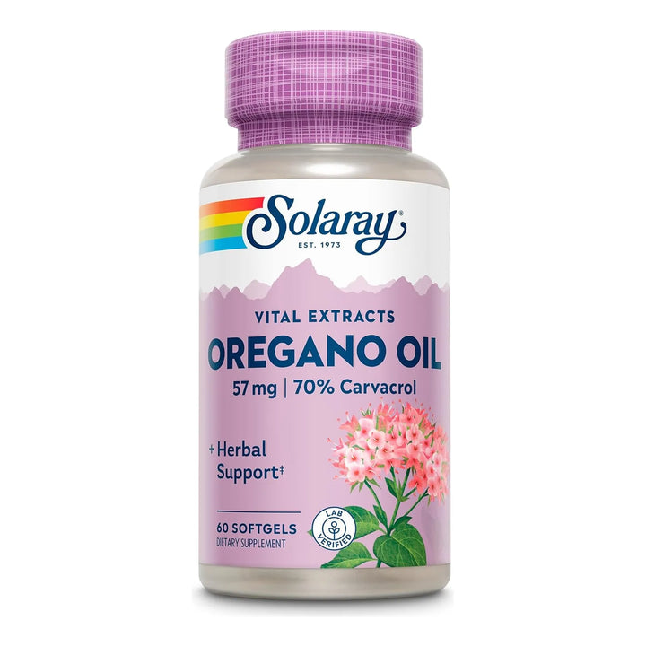 Aceite De Orégano Alta Concentración 70% Carvacrol 60 Cápsul - Imagen 1