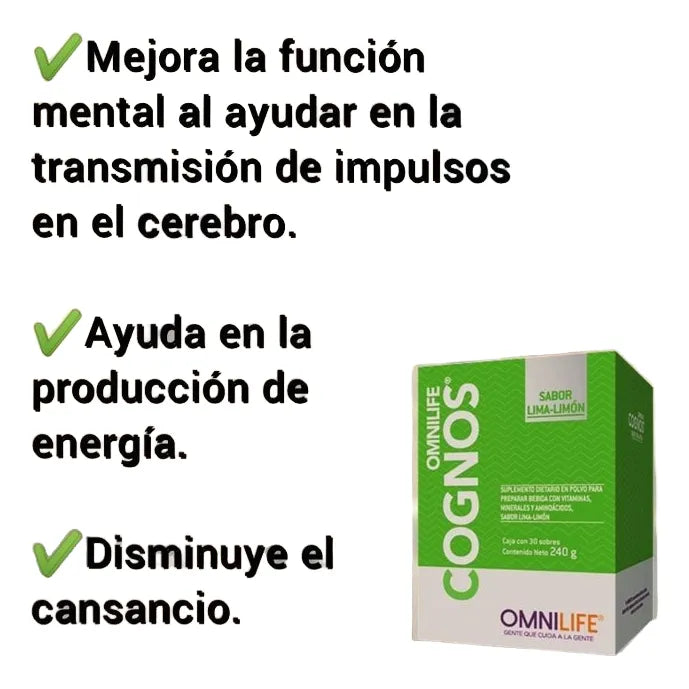 Toma Cognos De Omnilife Y Dile Adios Al Estres Cítrico - Imagen 3