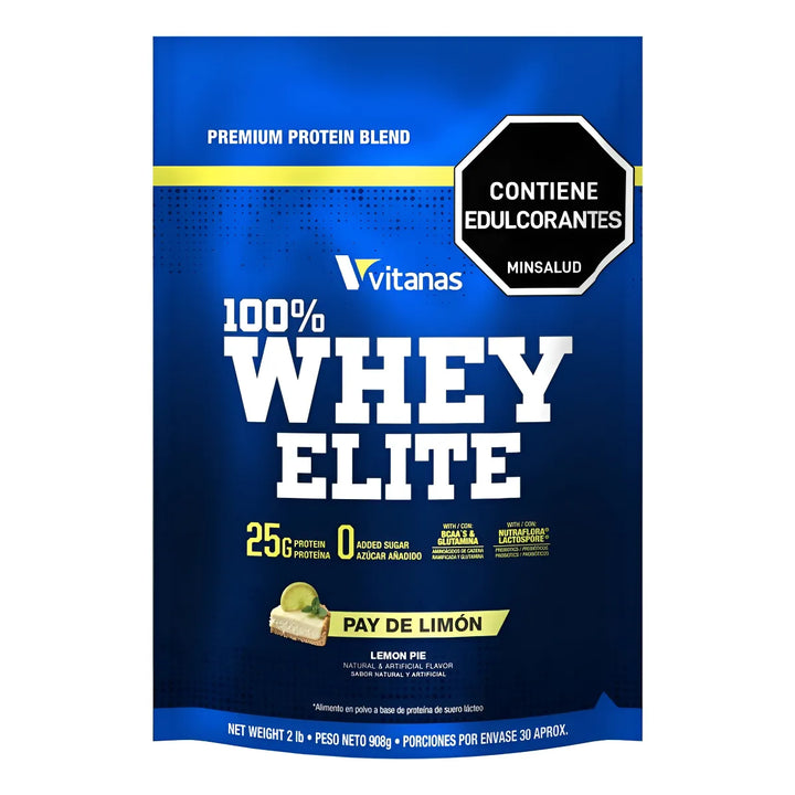 Proteina 100% Whey Elite 2 Lb - Imagen 1
