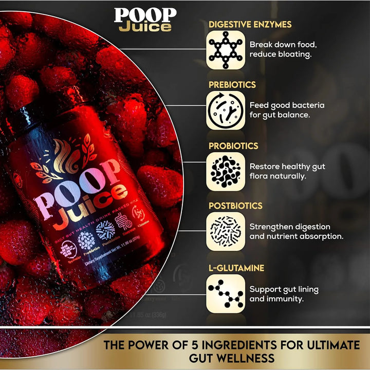 Jugo Prebiótico Probiótico Postbiótico Con Enzimas Digestiva - Imagen 4