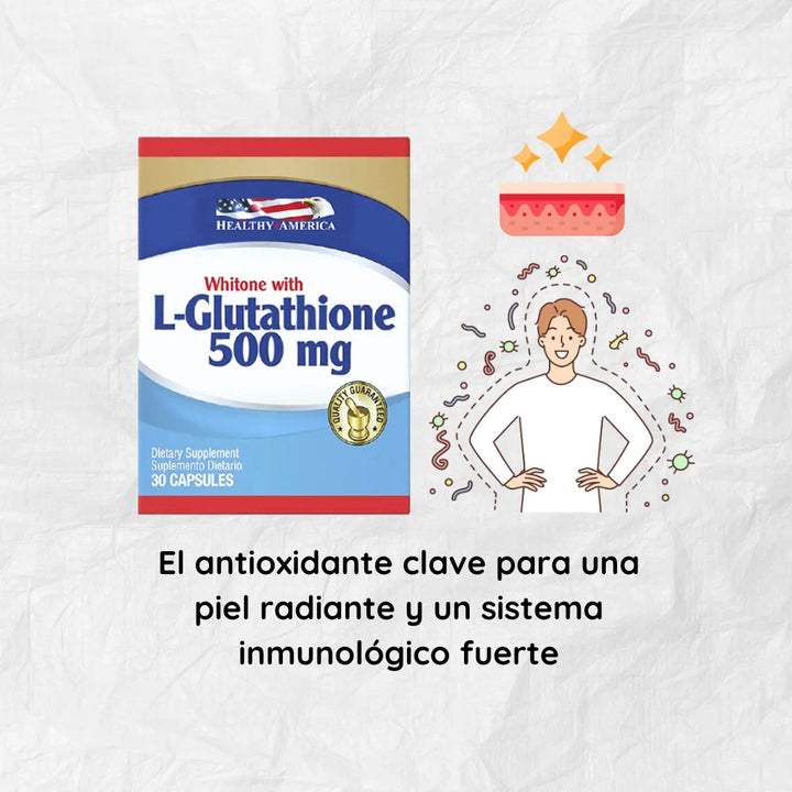 L-glutathion 500mg X30 Cap Heal - Imagen 3
