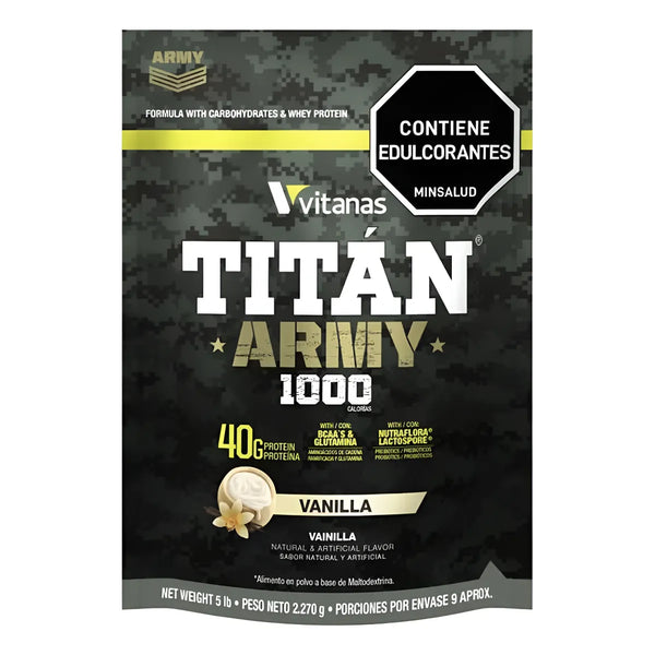 Proteina Gainer Titan Army 5 Lb - Imagen 1