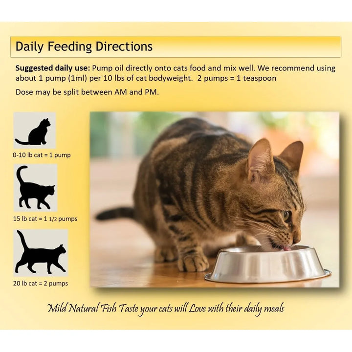 Aceite Omega-3 Para Gatos Ácidos Grasos Epa Dha Piel Saludab - Imagen 3