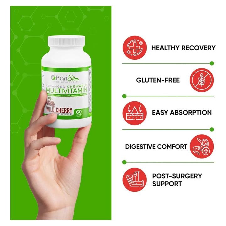Tabletas Masticables Multivitamínicas Avanzadas Para Cirugía - Imagen 8