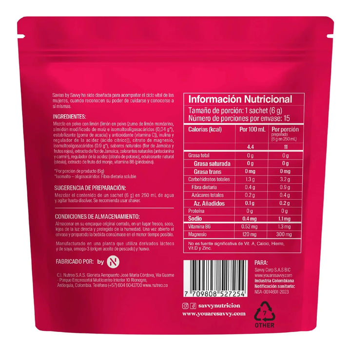 Harmony Cycle Savvy Magnesio B6 - Imagen 3