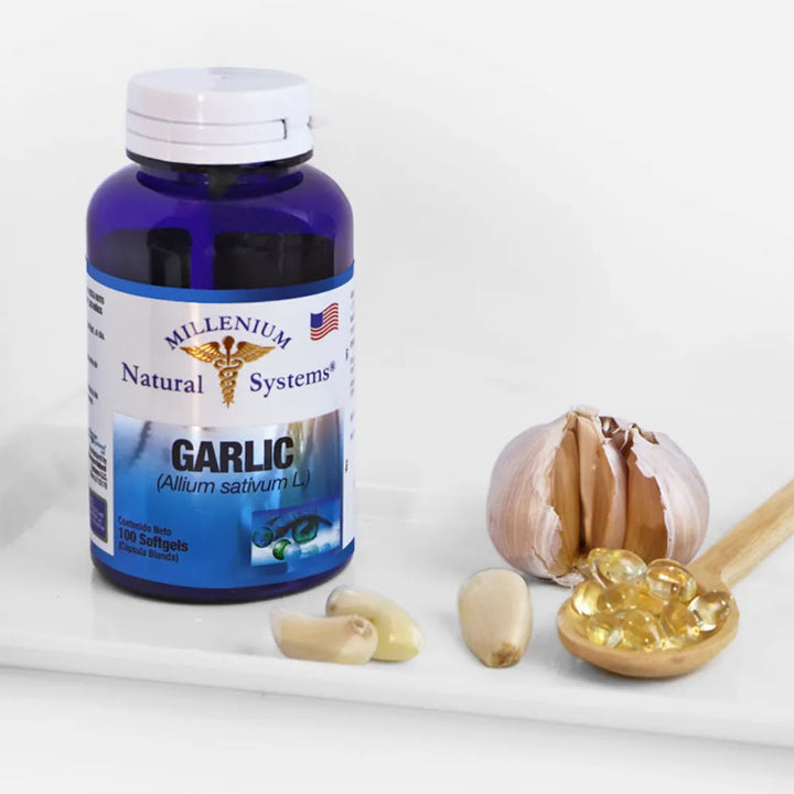 Garlic Ajo 1500mg X100 Sg Natsy - Imagen 5