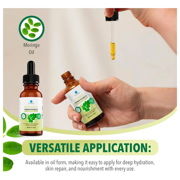 Aceite De Moringa Puro Hidratación Profunda Reparación Piel - Imagen 4