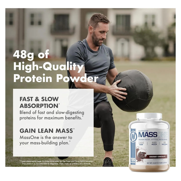 Proteína En Polvo Mass Gainer Para Aumentar Peso Sabor Choco - Imagen 7