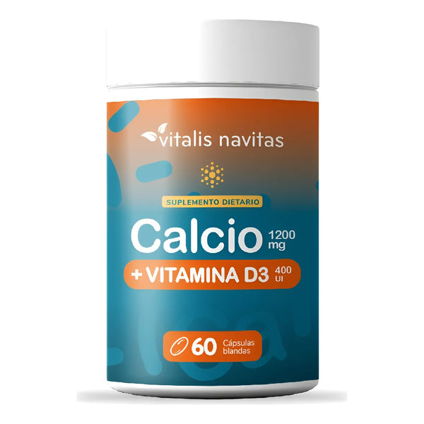 Calcio+vitamina D3 60 Capsulas - Imagen 1