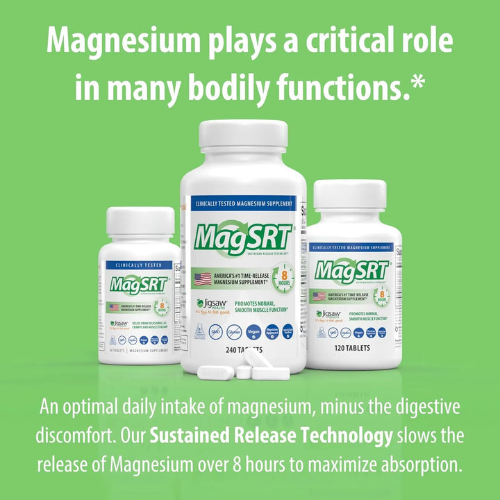 Magnesio Srt 5704 Regular 30 Porciones 1000 Mg - Imagen 4