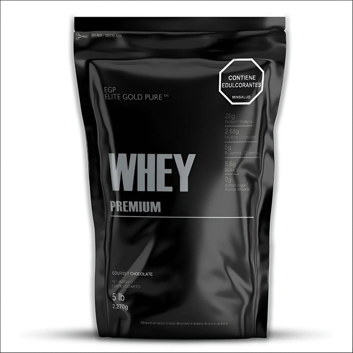 Whey Premium 5 Lb Egp Elite Gold Pure 5 Libras - Imagen 1