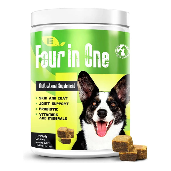 Multivitaminas Para Perros 4 En 1 Apoyo Articulaciones Salud Inmunológica Y Más