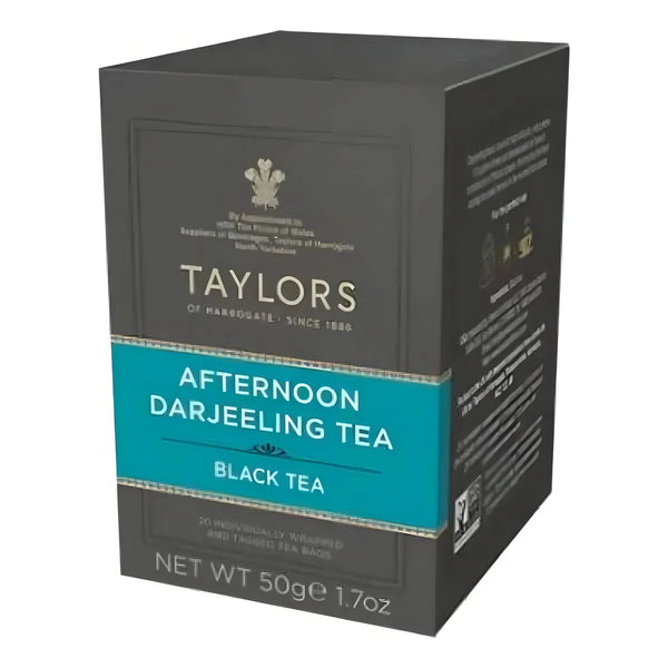 Té Afternoon Darjeeling 20 Bolsitas Taylors Aroma Floral Y Relajante