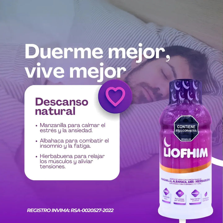 Liofhim Sueño Reparador Arándanos - Imagen 6