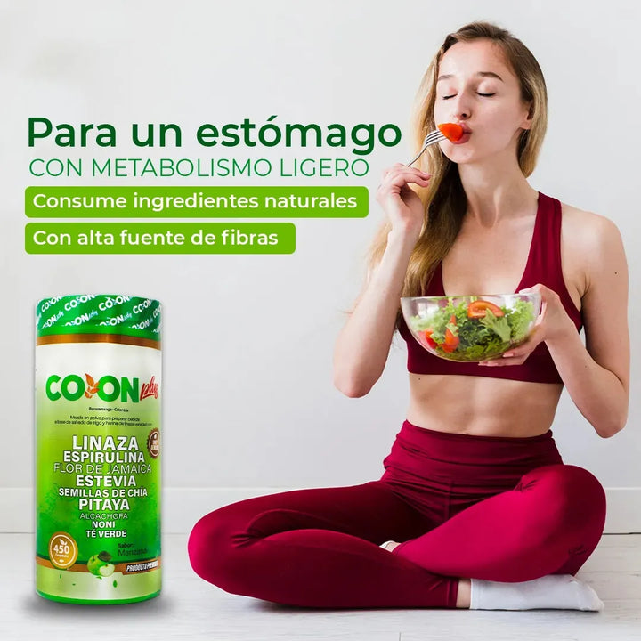 Colon Plus + Anti-hígado Graso Manzana Verde - Imagen 9