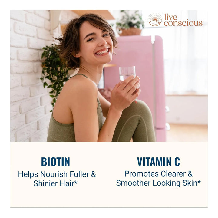 Cápsulas De Colágeno Múltiple 90 Cap Biotina Y Vitamina C - Imagen 3