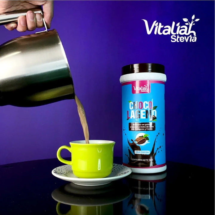Chocolágeno Vitaliah Colágeno Hidrolizado 700g - Imagen 2