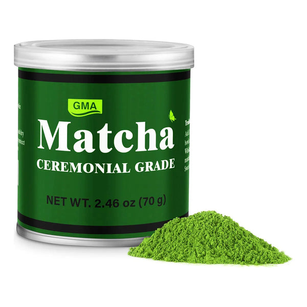 Té Verde Matcha Ceremonial 70 Gramos Polvo Puro Energía Natural Antioxidantes