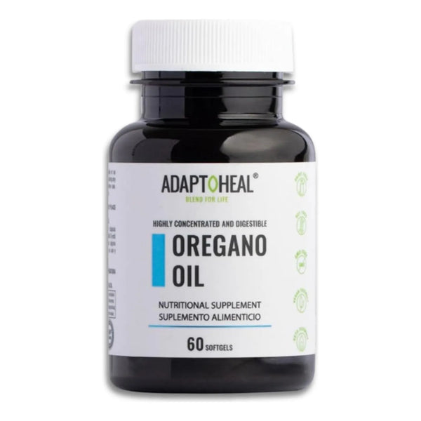 Aceite De Orégano Concentrado 60 Cápsulas Blandas Digestión Fácil E Inmunidad Fuerte