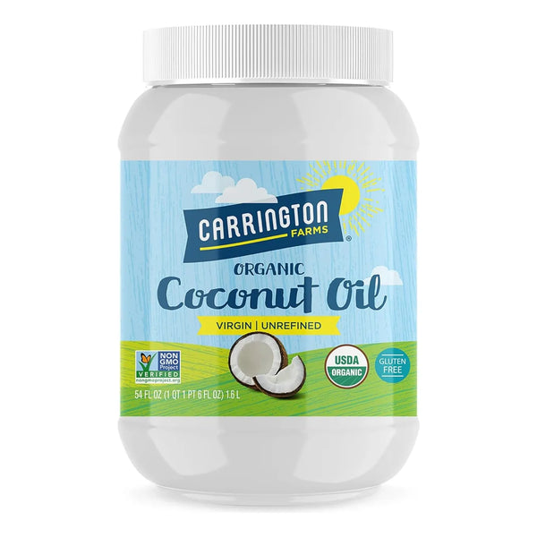 Aceite De Coco Orgánico Extra Virgen Carrington Farms 54 Onzas Multiusos