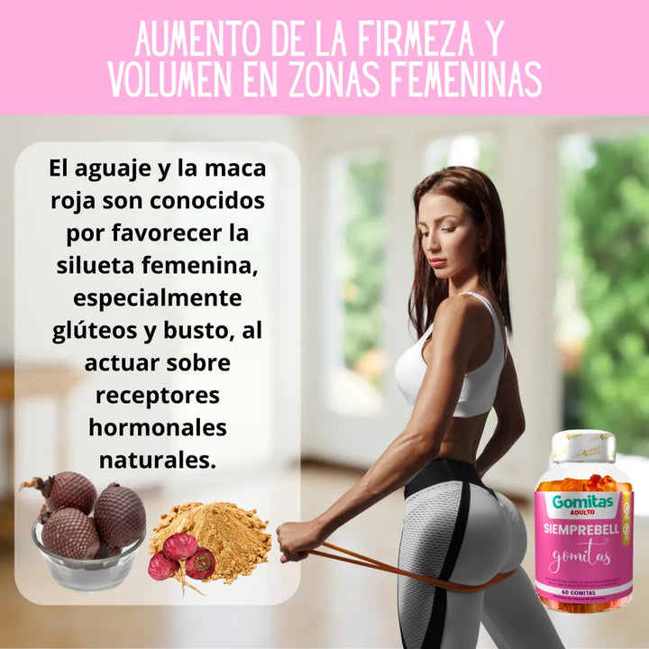 Siemprebell Gomas Aguaje Maca Original - Imagen 3