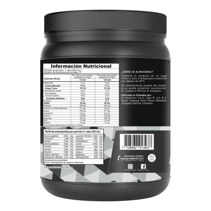 Proteína Bénet Whey Helado De Vainilla - Imagen 2