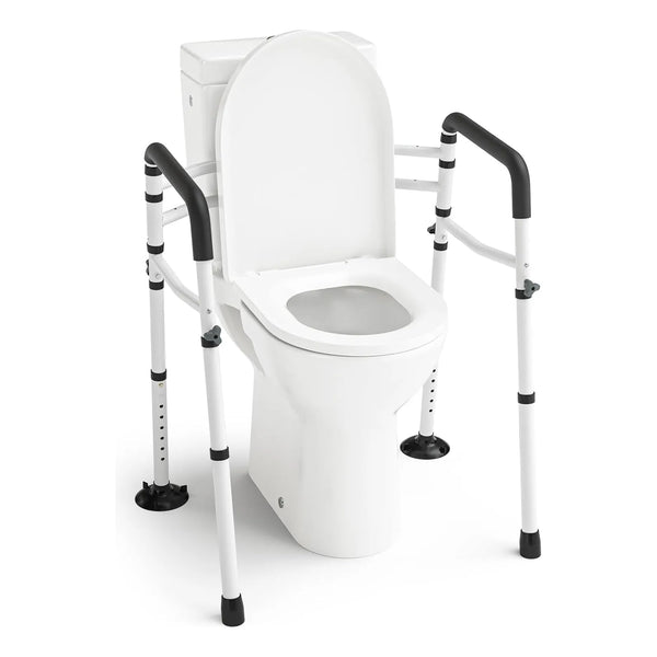 Barandillas De Wc Ajustables Para Personas Con Movilidad Red - Imagen 1
