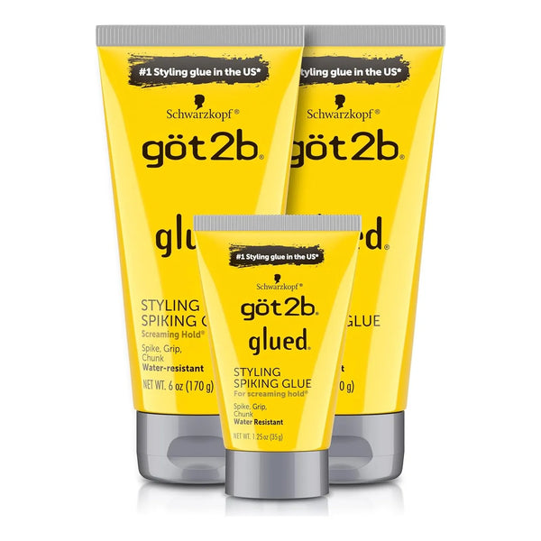 Got2B Gel De Peinado Pegado Cabello Fuerte Y Duradero X3 Und