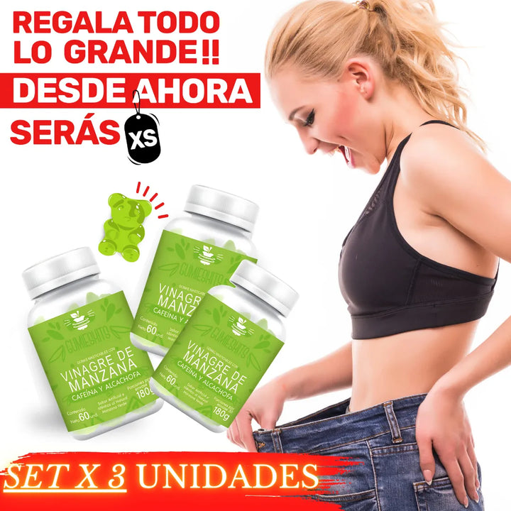 Gomas Adelgazantes Vinagre X3 Limón - Imagen 7